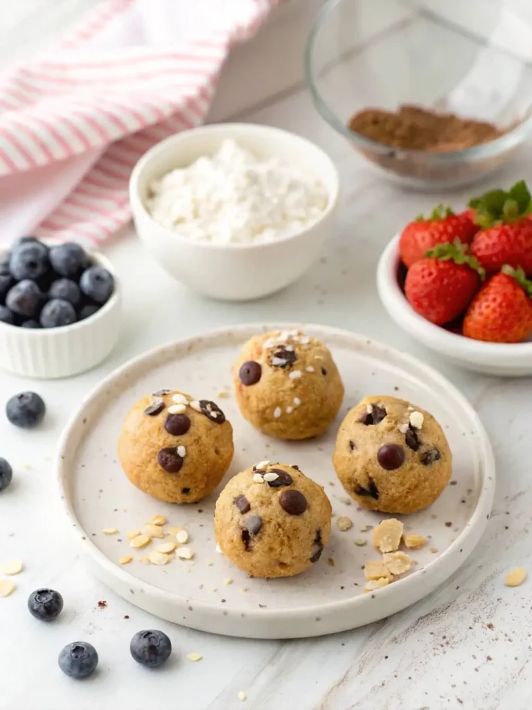 Cottage cheese cookie dough